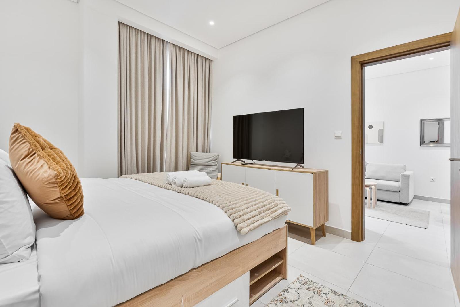 Apartment Serene 1br With Gym & Pool