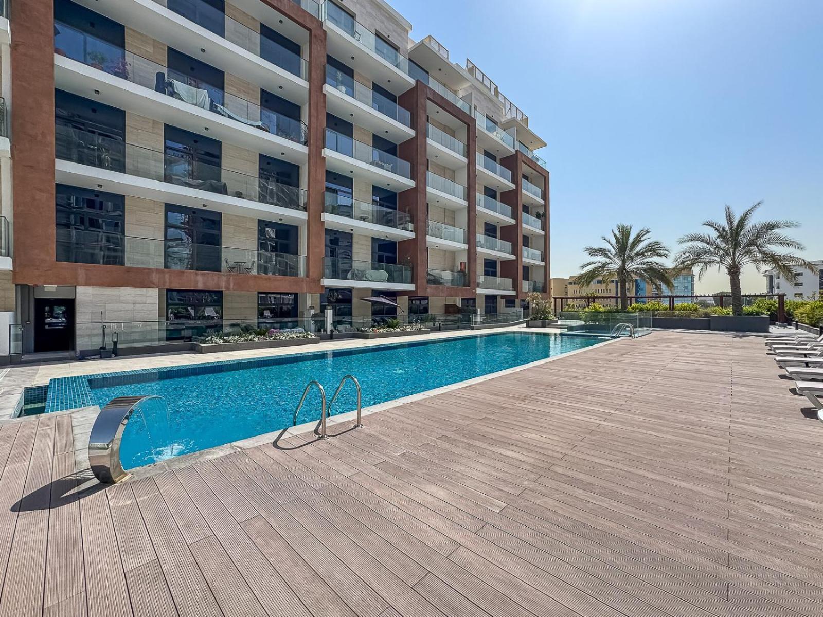 Serene 1br With Gym & Pool