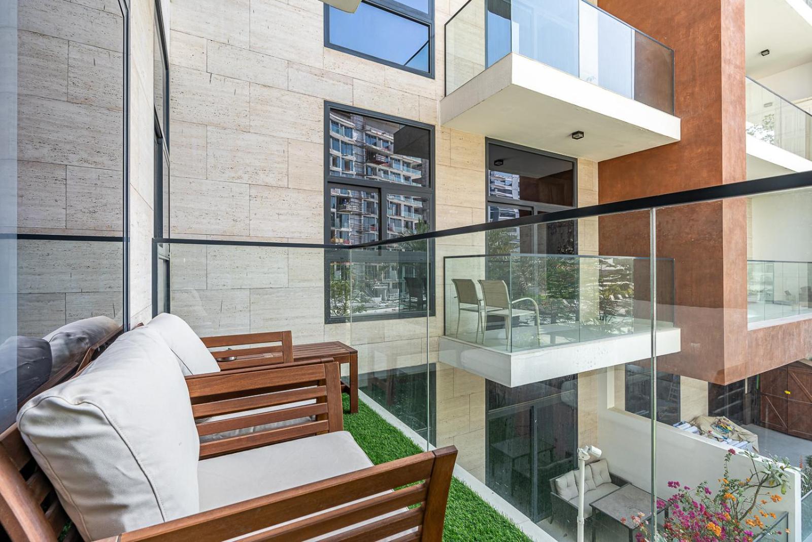 Apartment Serene 1br With Gym & Pool